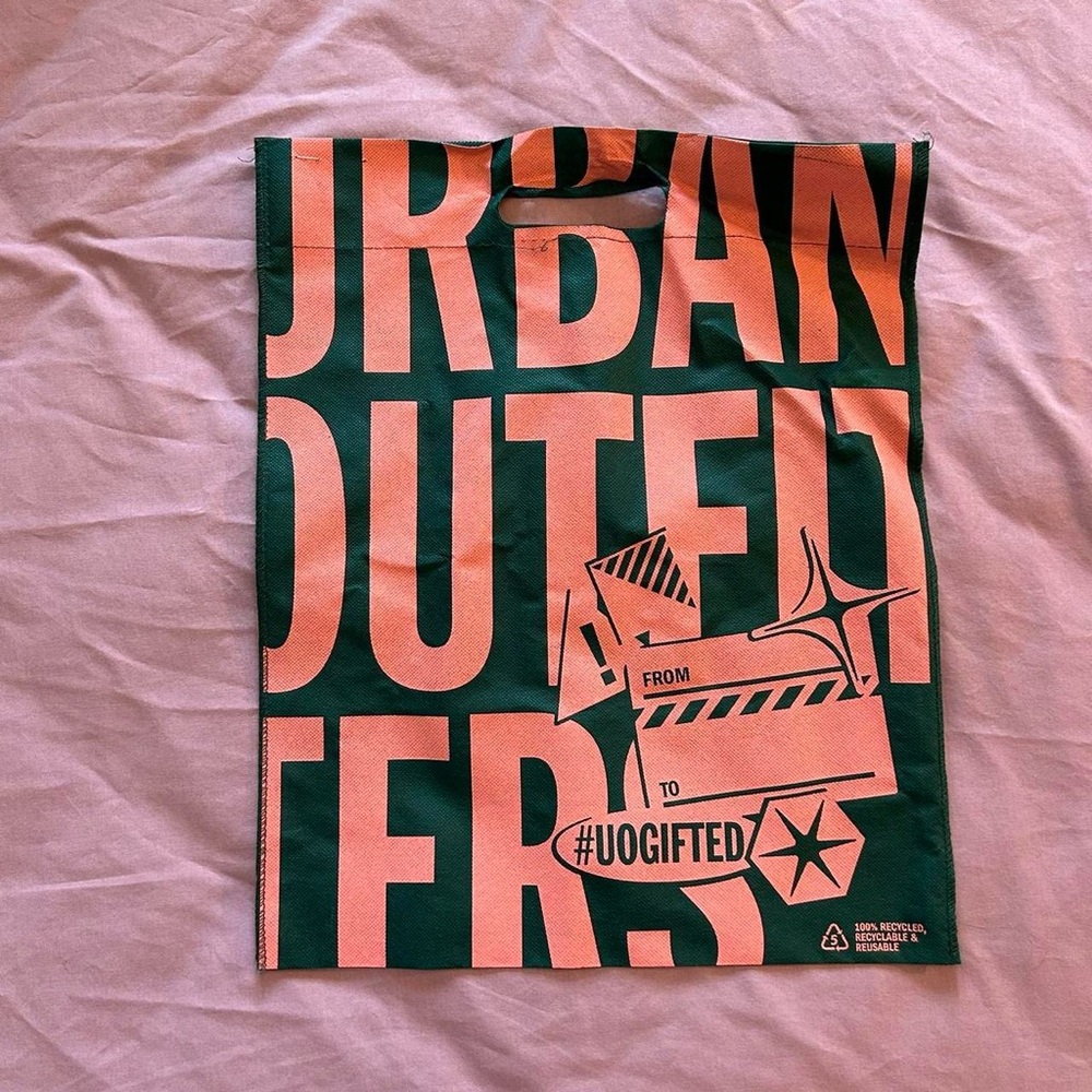 Urban Outfitters Tote Bag in Green and Orange